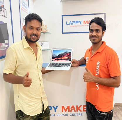Jai Gupta Delightful Customers get their water damage macbook fixed in delhi